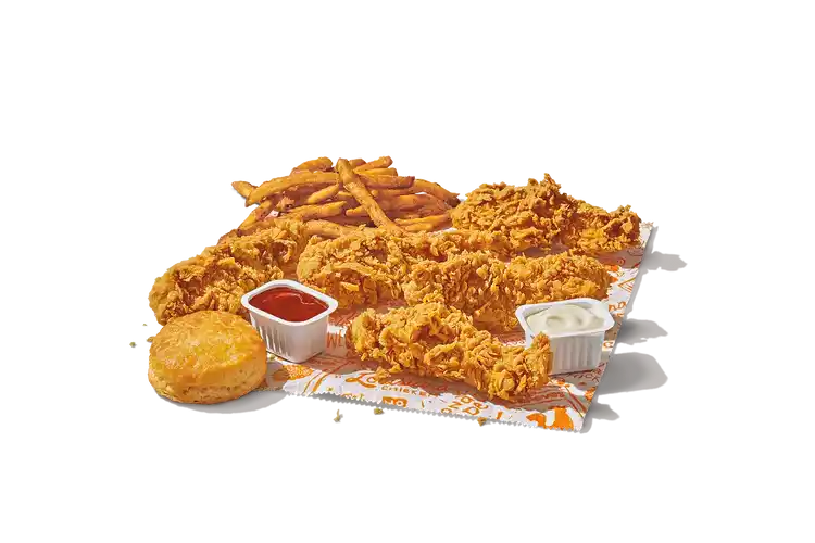 Popeyes 5pc tenders Combo – Cabbie JA