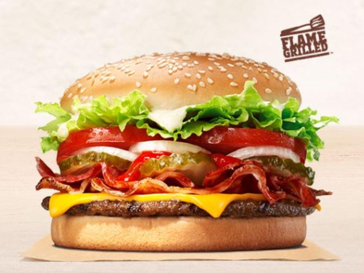 Burger King Whopper Cheese and Bacon – Cabbie JA