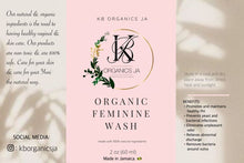 Load image into Gallery viewer, KB Organics Organic Feminine Wash
