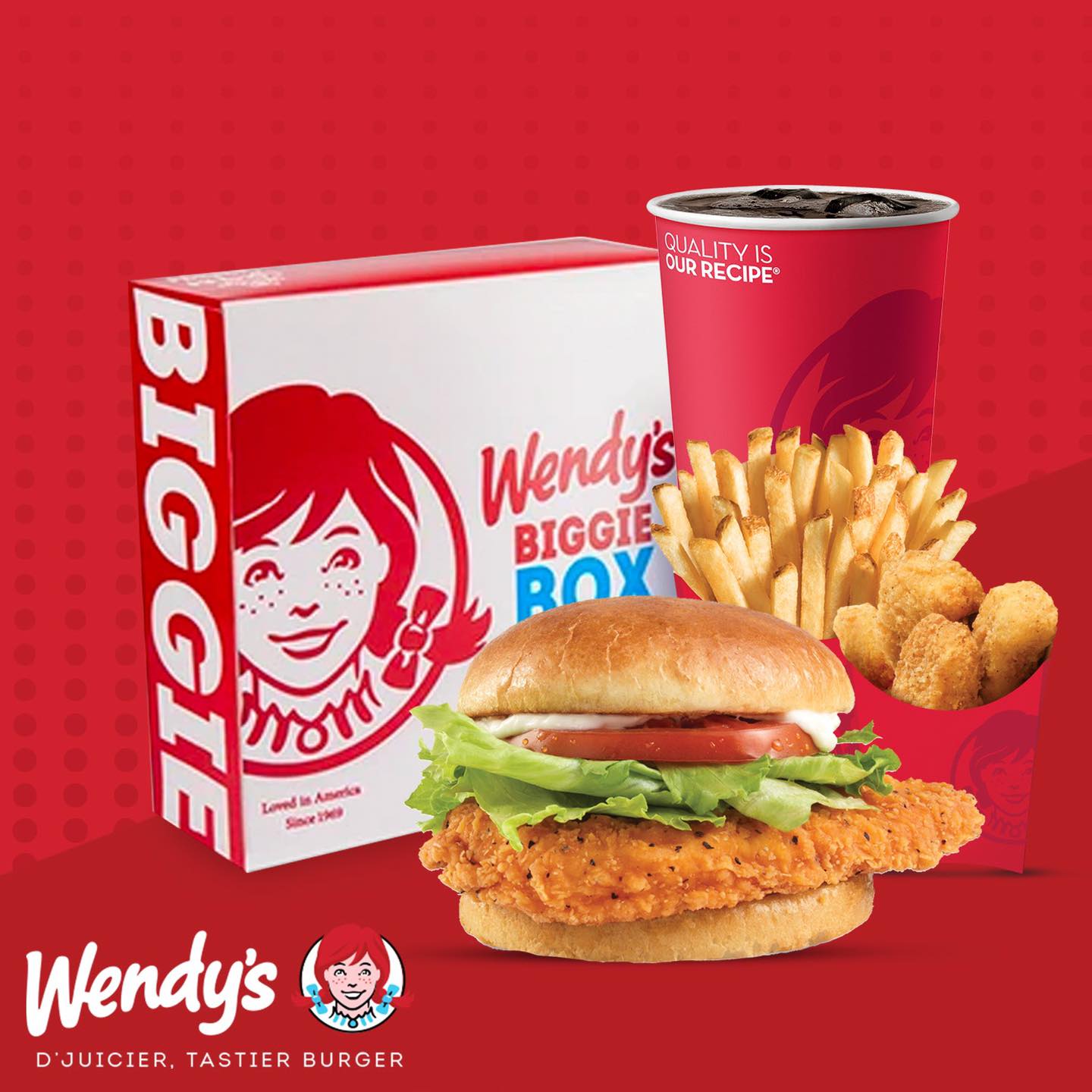 Wendy's Dave Classic Biggie Box – Cabbie JA