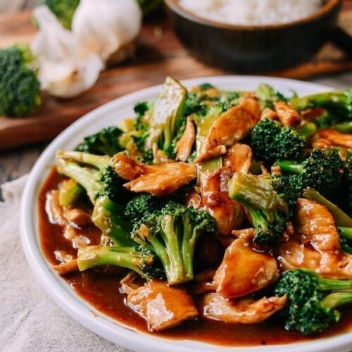 Flamin Wok Family Size Chicken and broccoli