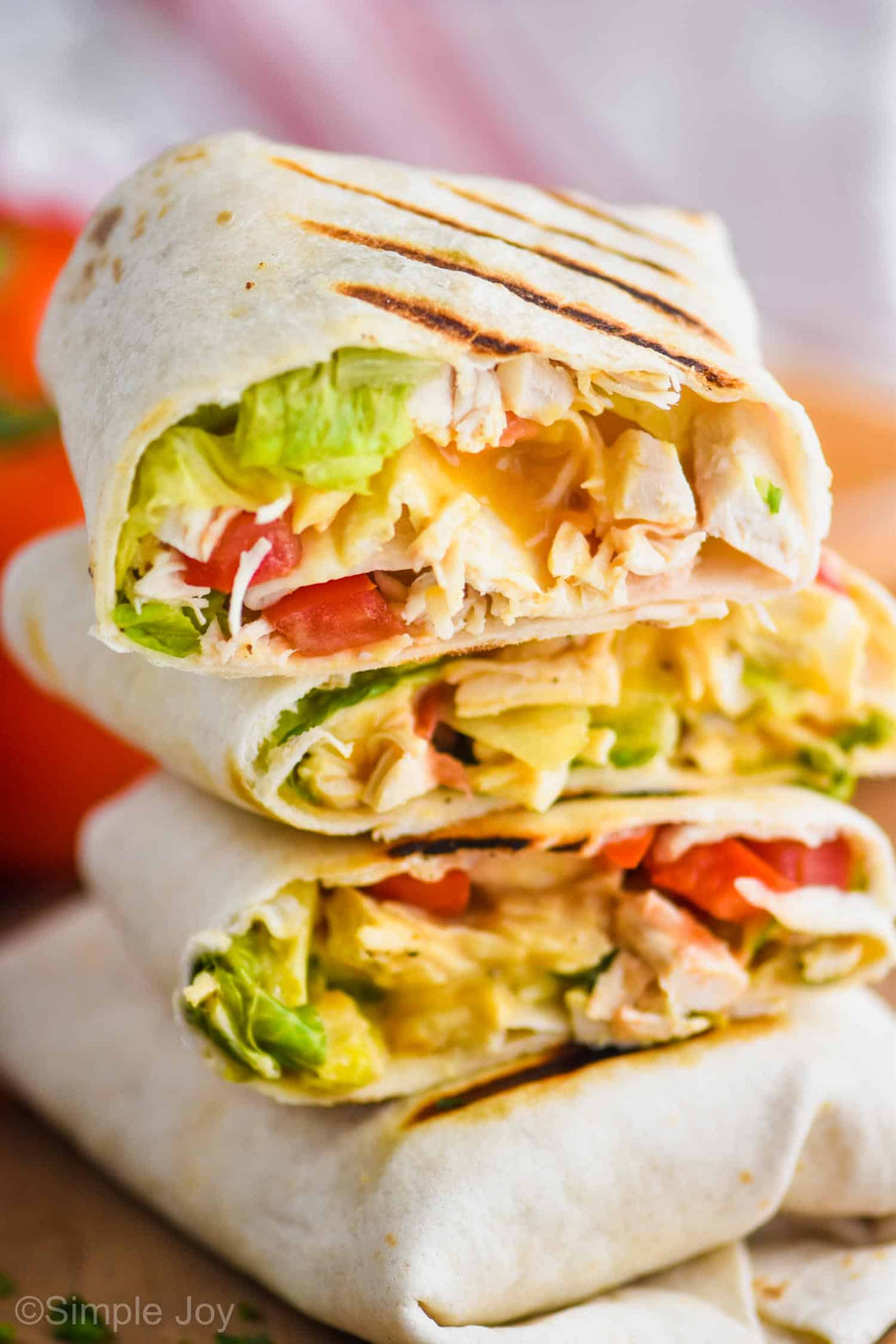Di Turf Grilled Chicken Wrap