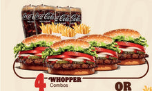 Load image into Gallery viewer, Burger King Family King Deals
