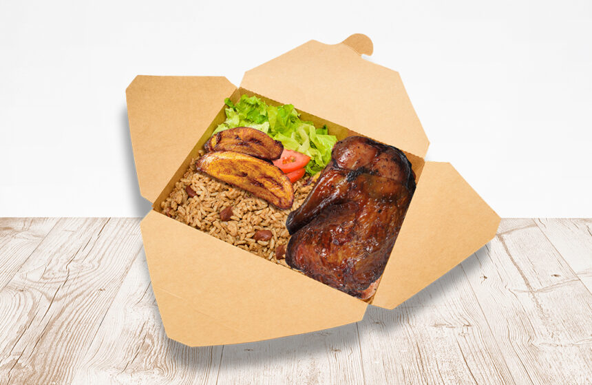 Mothers Jerk dinner Box
