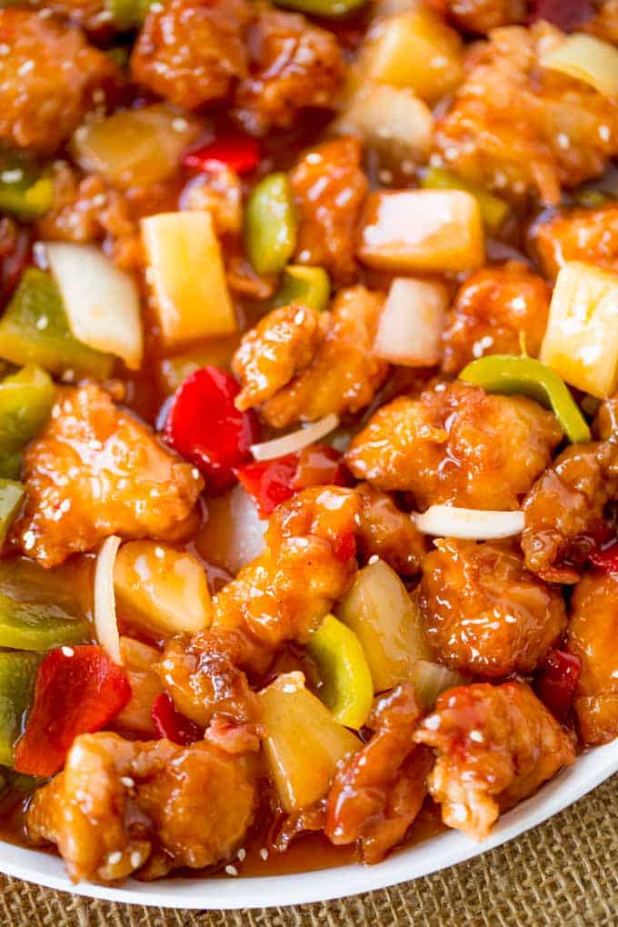 Flamin Wok Family Size Sweet and Sour Chicken