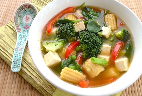 Flamin Wok Chinese Vegetable Soup